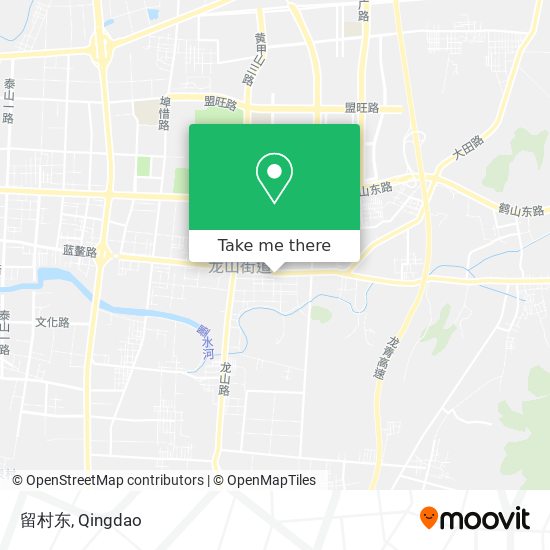 留村东 map