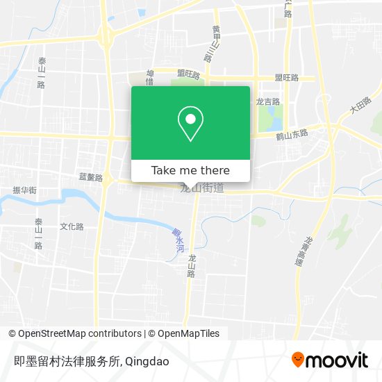 即墨留村法律服务所 map