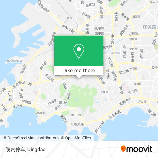 院内停车 map