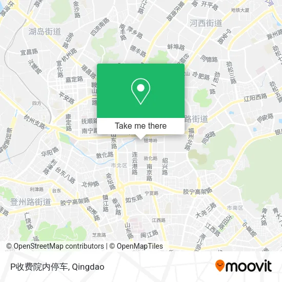 P收费院内停车 map