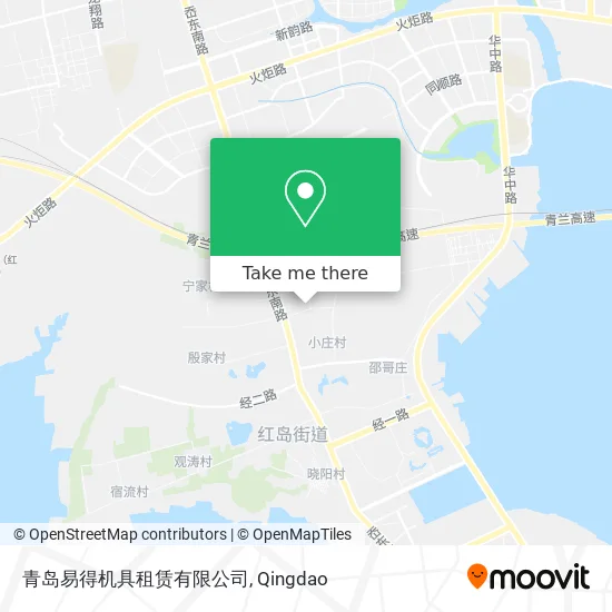 青岛易得机具租赁有限公司 map