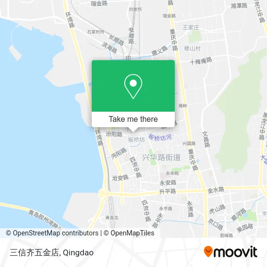 三信齐五金店 map