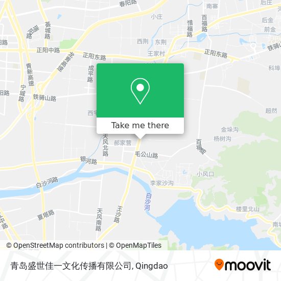 青岛盛世佳一文化传播有限公司 map