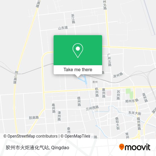 胶州市火炬液化气站 map