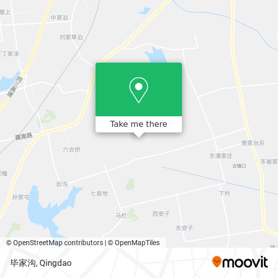 毕家沟 map