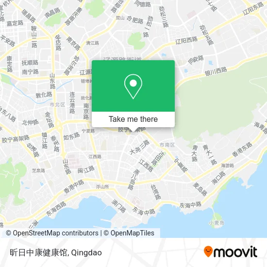 昕日中康健康馆 map