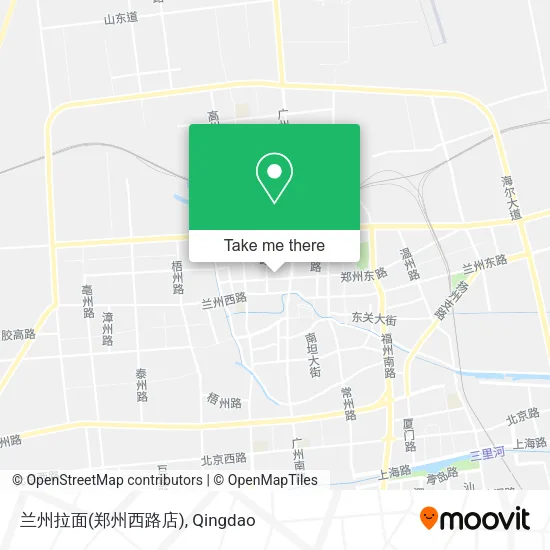 兰州拉面(郑州西路店) map