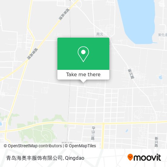 青岛海奥丰服饰有限公司 map