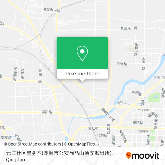 元庄社区警务室(即墨市公安局马山治安派出所) map