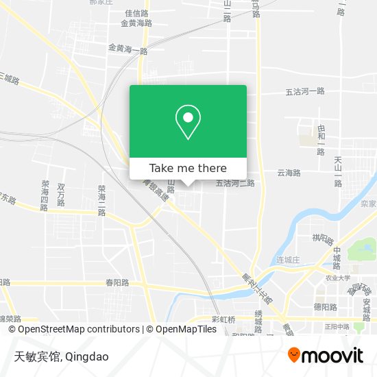 天敏宾馆 map