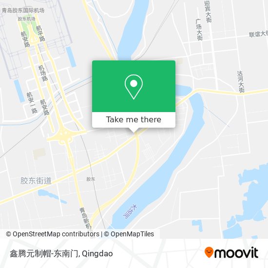 鑫腾元制帽-东南门 map