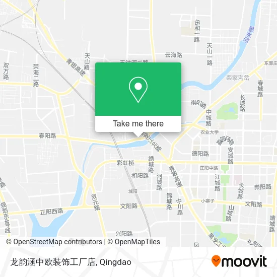 龙韵涵中欧装饰工厂店 map