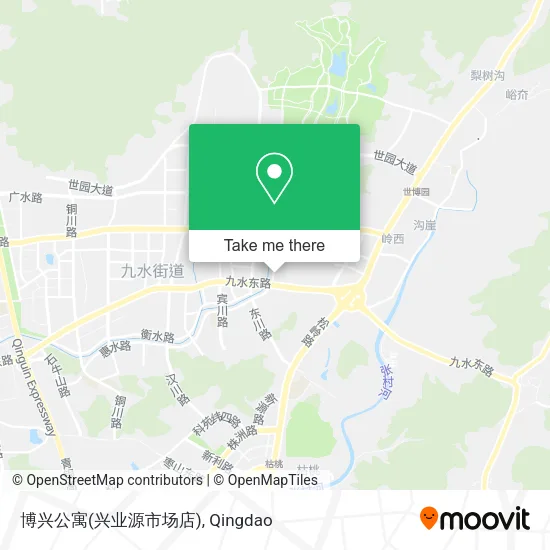 博兴公寓(兴业源市场店) map