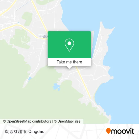 朝霞红超市 map