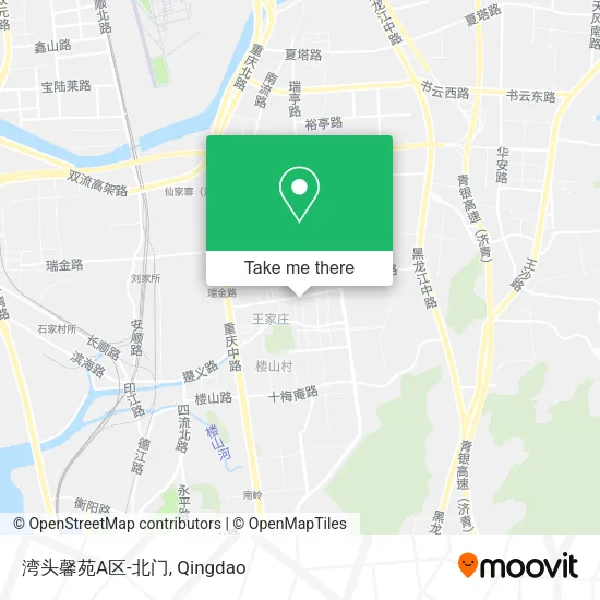 湾头馨苑A区-北门 map