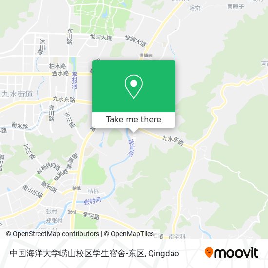 中国海洋大学崂山校区学生宿舍-东区 map