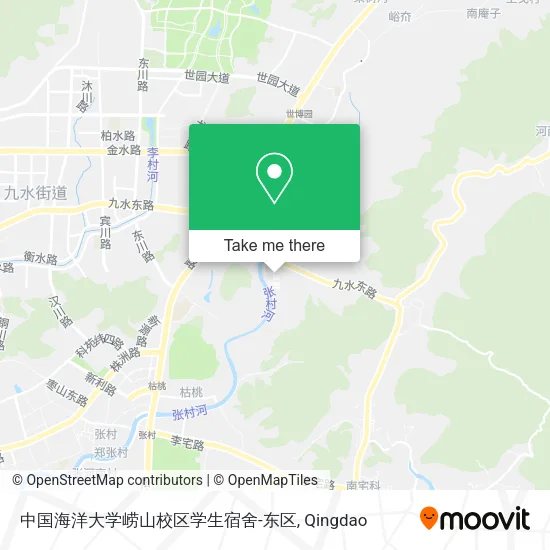 中国海洋大学崂山校区学生宿舍-东区 map