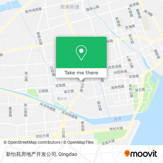 新怡苑房地产开发公司 map