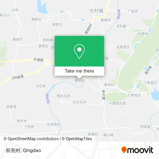 前尧村 map