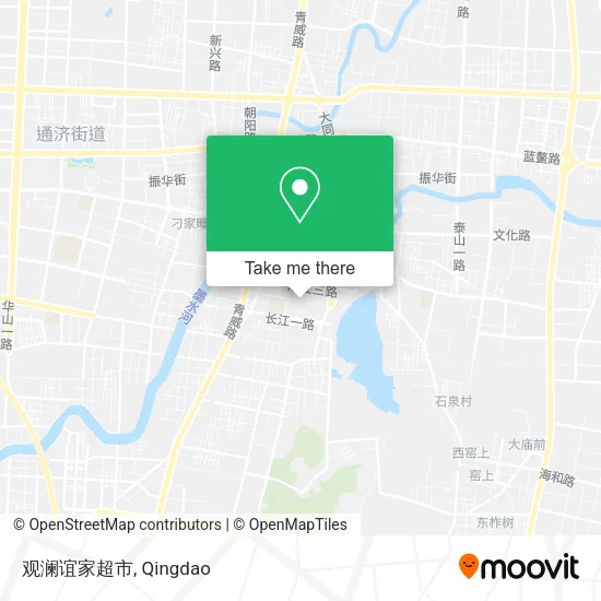 观澜谊家超市 map