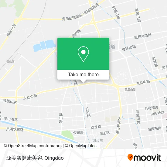 源美鑫健康美容 map