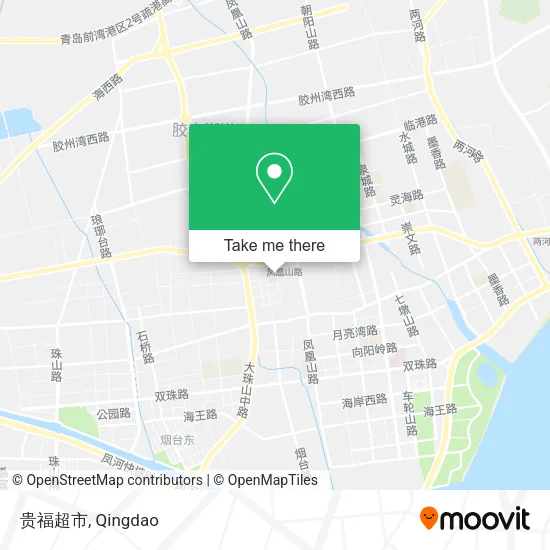 贵福超市 map