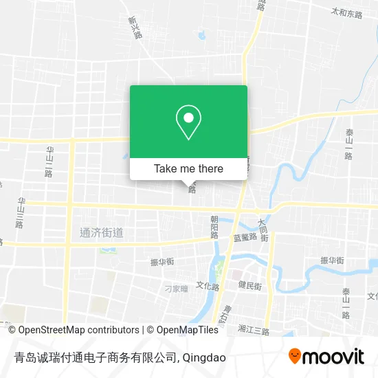 青岛诚瑞付通电子商务有限公司 map