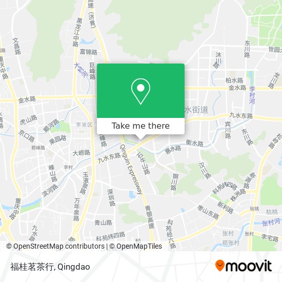 福桂茗茶行 map