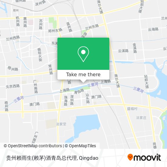 贵州赖雨生(赖茅)酒青岛总代理 map