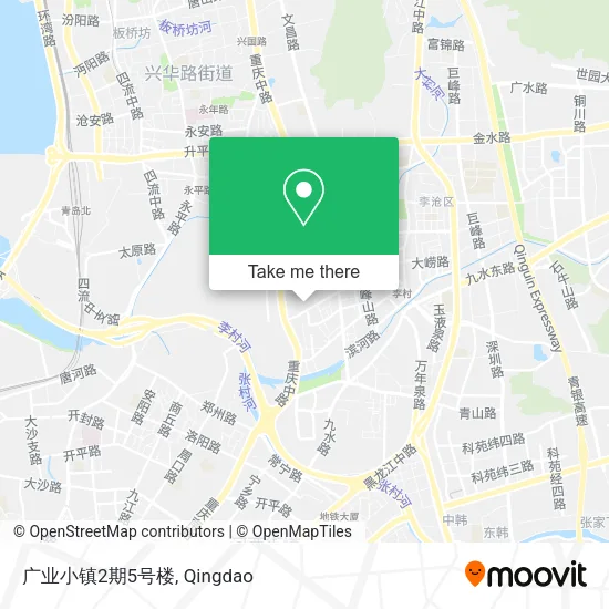 广业小镇2期5号楼 map