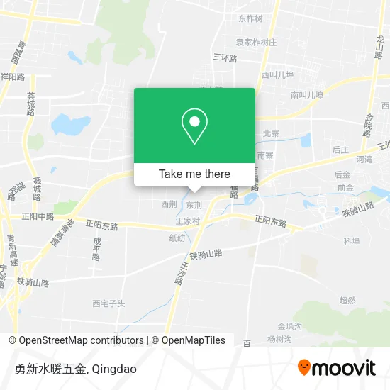 勇新水暖五金 map