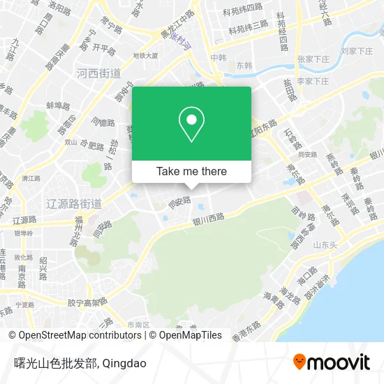 曙光山色批发部 map