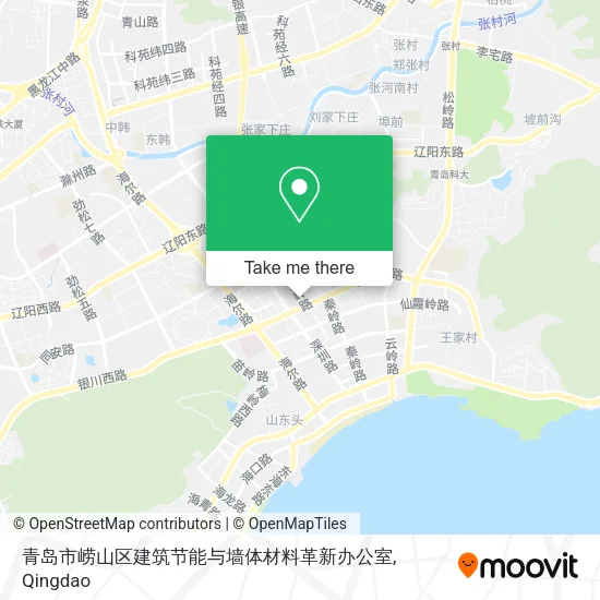 青岛市崂山区建筑节能与墙体材料革新办公室 map