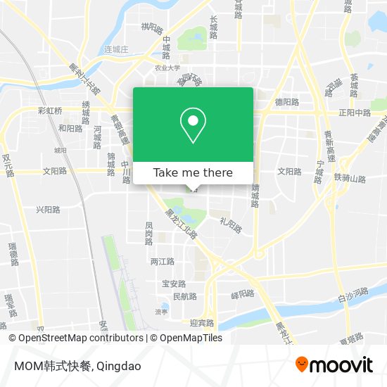 MOM韩式快餐 map