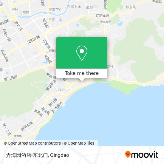 弄海园酒店-东北门 map