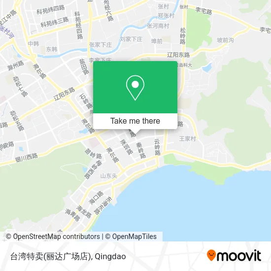 台湾特卖(丽达广场店) map