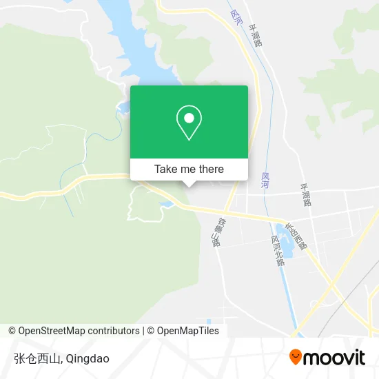张仓西山 map