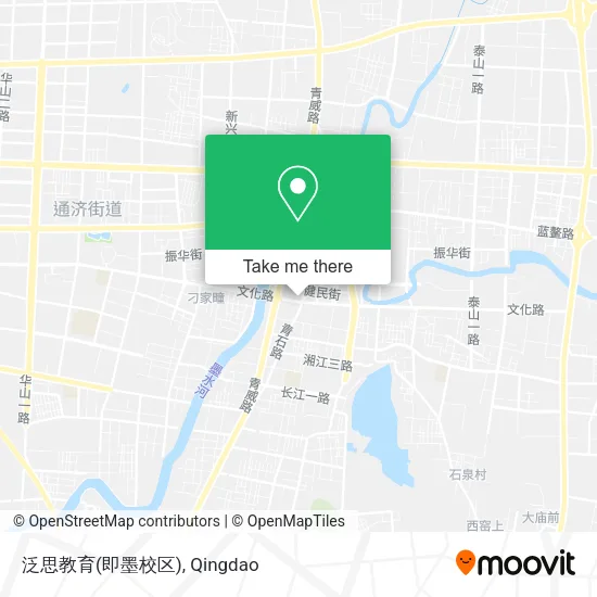 泛思教育(即墨校区) map