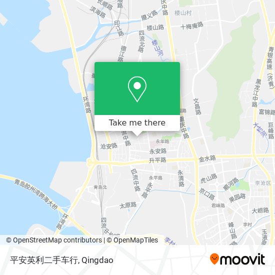 平安英利二手车行 map