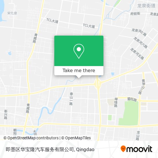 即墨区华宝隆汽车服务有限公司 map