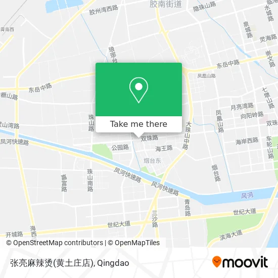 张亮麻辣烫(黄土庄店) map