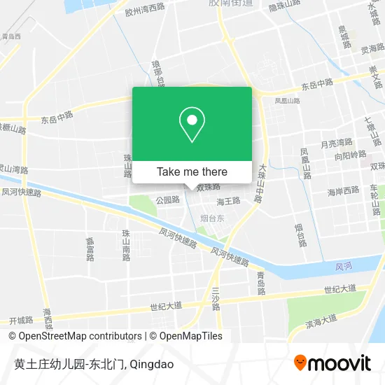 黄土庄幼儿园-东北门 map