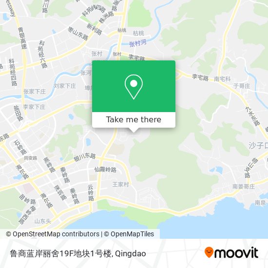 鲁商蓝岸丽舍19F地块1号楼 map