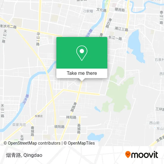 烟青路 map