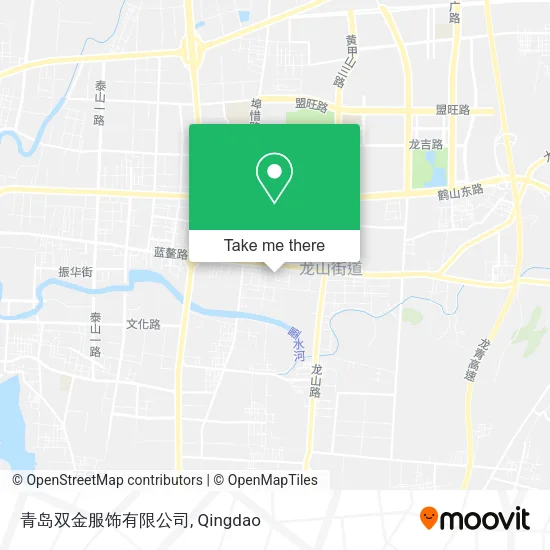青岛双金服饰有限公司 map