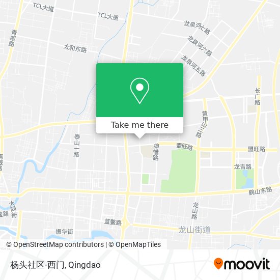 杨头社区-西门 map