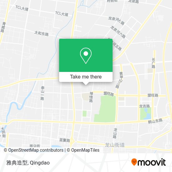 雅典造型 map