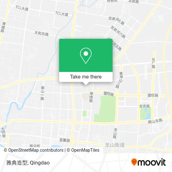 雅典造型 map