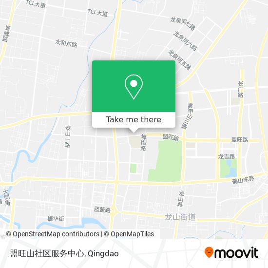 盟旺山社区服务中心 map