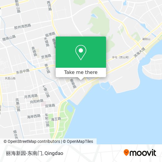 丽海新园-东南门 map